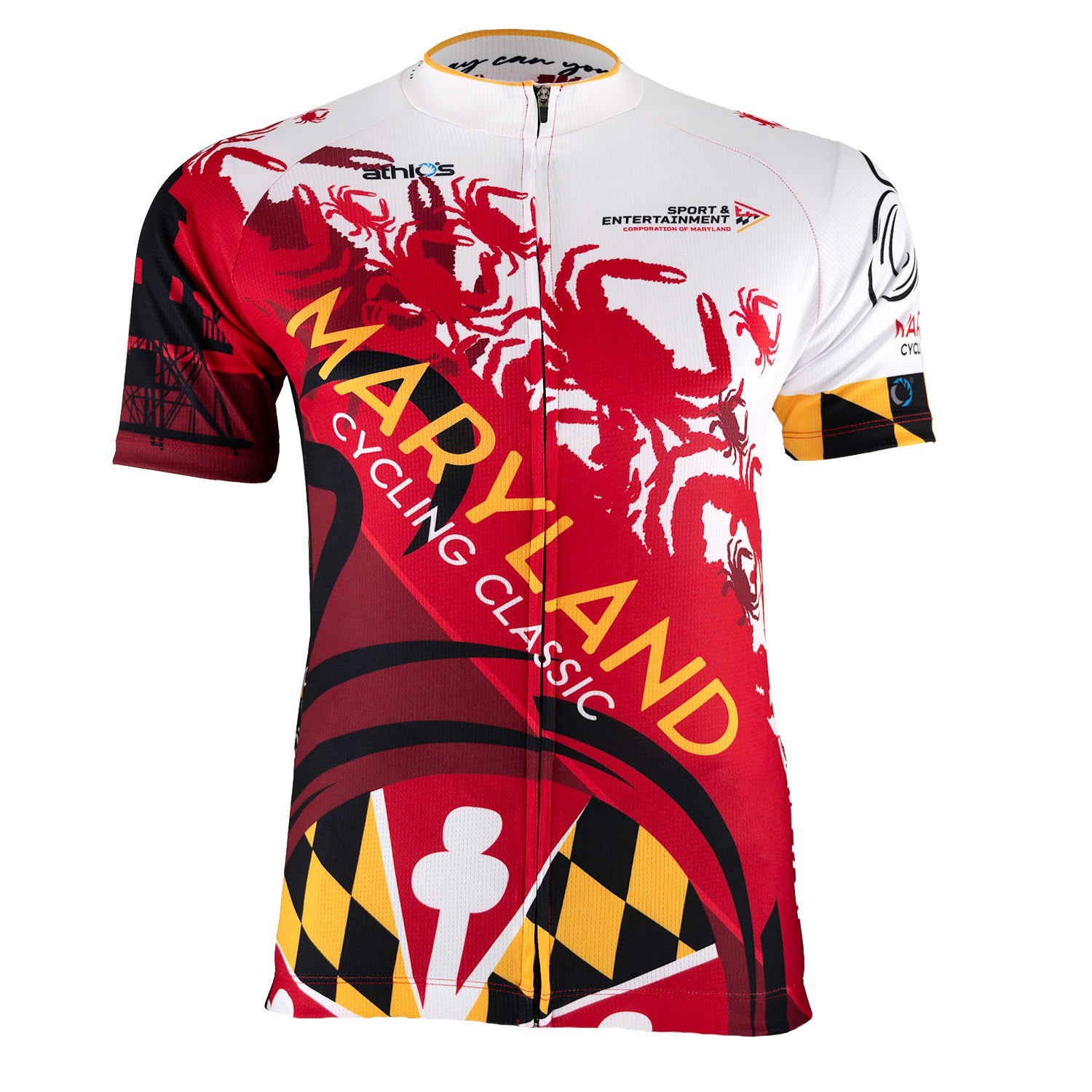 Men's Maryland Cycling Classic Crab Jersey - Athlos Sports