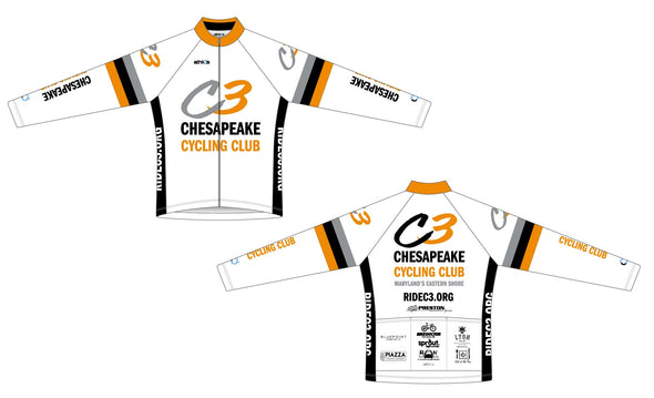 Breakaway Long Sleeve Jersey Women - C3 Chesapeake Cyclists