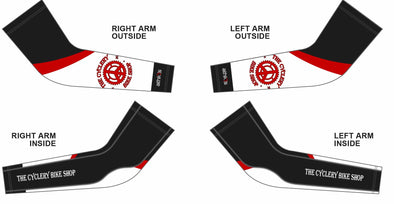 Red Chase Arm Warmer - The Cyclery Bike Shop